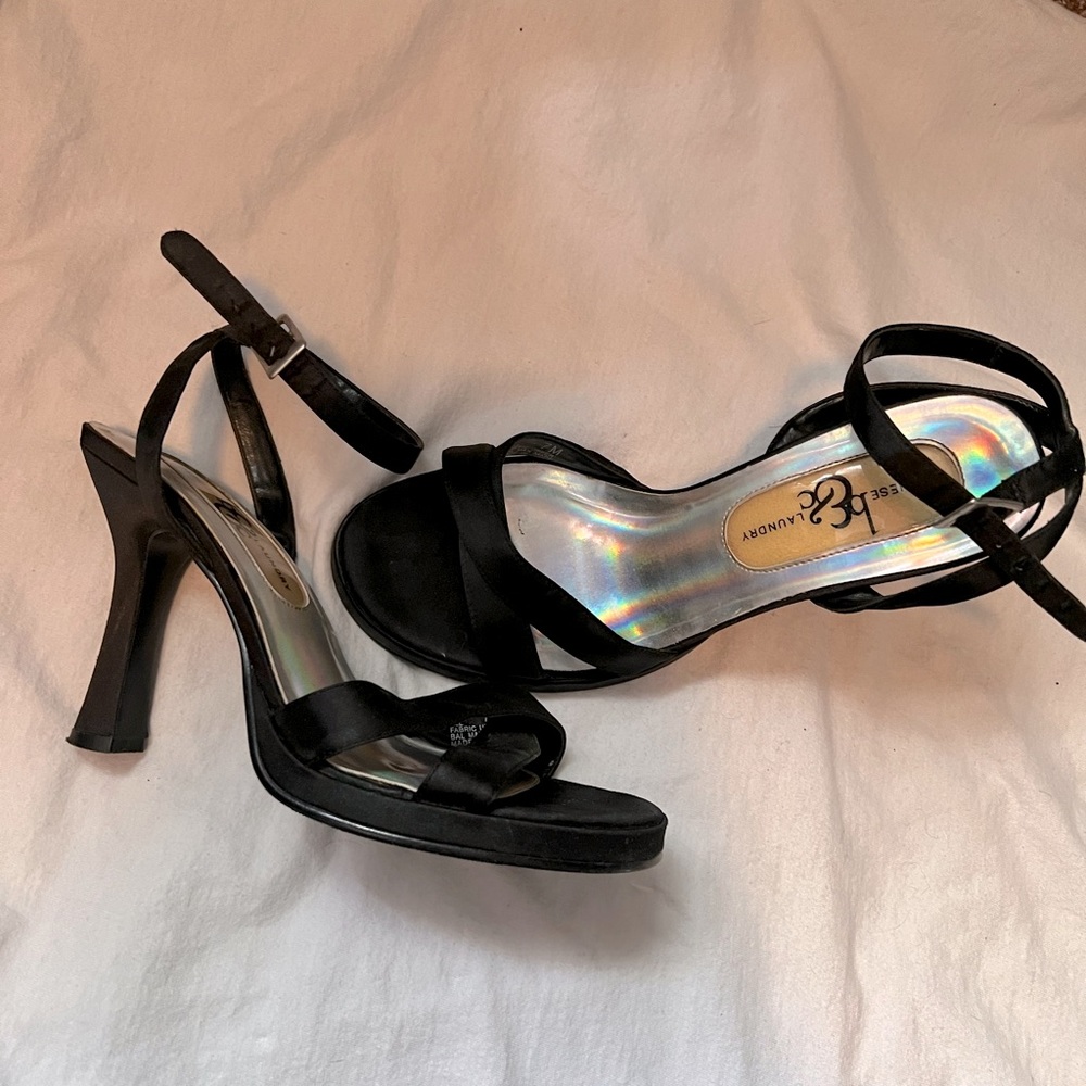 Size 7 Chines Laundry Open Sandal Heel
